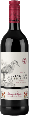 afbeelding-Douglas Green Merlot Malbec Vineyard Friends 'Grey Heron'