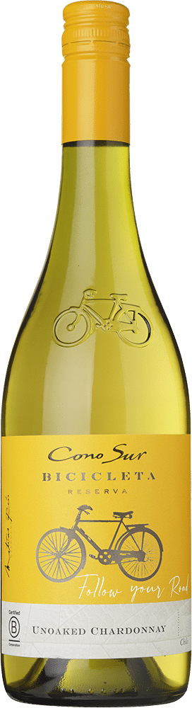 afbeelding-Cono Sur Unoaked Chardonnay 'Bicicleta Reserva'