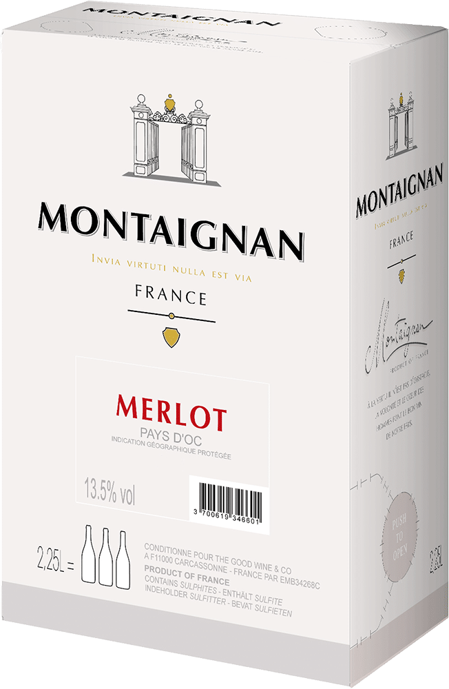 afbeelding-Montaignan Merlot 2,25L